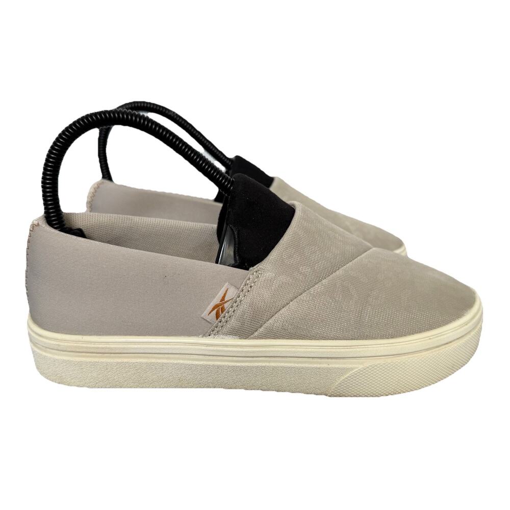 Reebok Women’s Slip On Sneaker Ghost Cheetah Print Tan U.S. 6 UK 3.5 EU 36